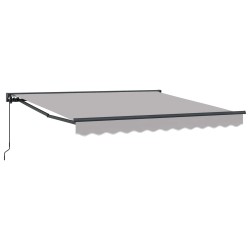 Cadre d'auvent Gris clair 300 x 250 cm 515707515707
