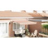 Auvent Rétractable Multicolore 350 x 250 cm 515711515711