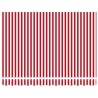 Auvent Rétractable Rouge et Blanc 350 x 250 cm 515717515717