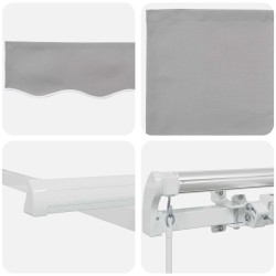 Auvent Gris clair 300 x 250 x 165 cm Polyester 515727515727