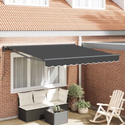 Cadre d'auvent Anthracite 350 x 250 cm 515732515732
