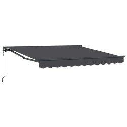 Cadre d'auvent Anthracite 350 x 250 cm 515732515732