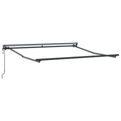Cadre d'auvent Anthracite 350 x 250 cm 515732515732