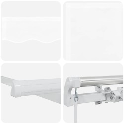 Auvent Blanc 300 x 250 x 165 cm Polyester 515734515734