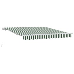 Auvent Vert et blanc 300 x 250 x 165 cm Polyester 515743515743