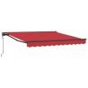 Cadre d'auvent Rouge 300 x 250 cm Polyester avec revêtement PU 515744515744