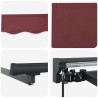 Cadre d'auvent Bordeaux 400 × 300 cm 515749515749
