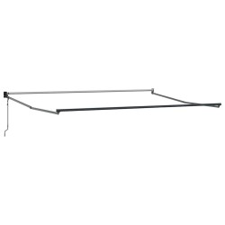 Auvent rétractable électrique orange et marron 400 × 300 cm 515754515754