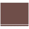 Cadre d'auvent Marron 400 × 300 cm Polyester avec revêtement PU 515758515758