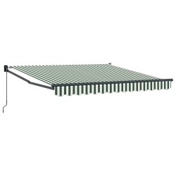 Auvent Vert et blanc 300 x 250 x 165 cm Polyester 515764515764