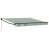 Auvent Vert et blanc 300 x 250 x 165 cm Polyester 515766515766