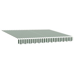 Auvent Vert et blanc 300 x 250 x 165 cm Polyester 515766515766
