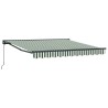 Cadre d'auvent Vert et blanc 300 x 250 cm 515768515768