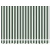 Cadre d'auvent Vert et blanc 300 x 250 cm 515769515769
