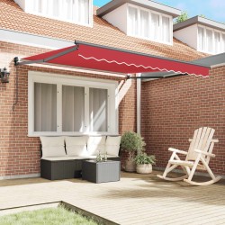 Auvent Rouge 300 x 250 x 165 cm Polyester 515778515778