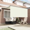Auvent Rétractable Crème 350 x 250 cm Polyester et Aluminium 515781515781