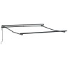 Auvent Rétractable Crème 350 x 250 cm Polyester et Aluminium 515781515781