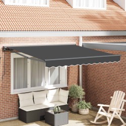 Cadre d'auvent Anthracite 350 x 250 cm 515784515784