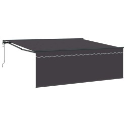 Cadre d'auvent Jaune et blanc 350 x 250 cm 515785515785