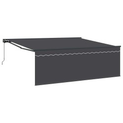 Cadre d'auvent Jaune et blanc 350 x 250 cm 515786515786