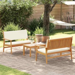 Ensemble de canapé de jardin 3 pcs Marron 120 x 65,5 x 79 cm 515824515824