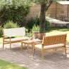 Ensemble de canapé de jardin 3 pcs Marron 120 x 65,5 x 79 cm 515824515824