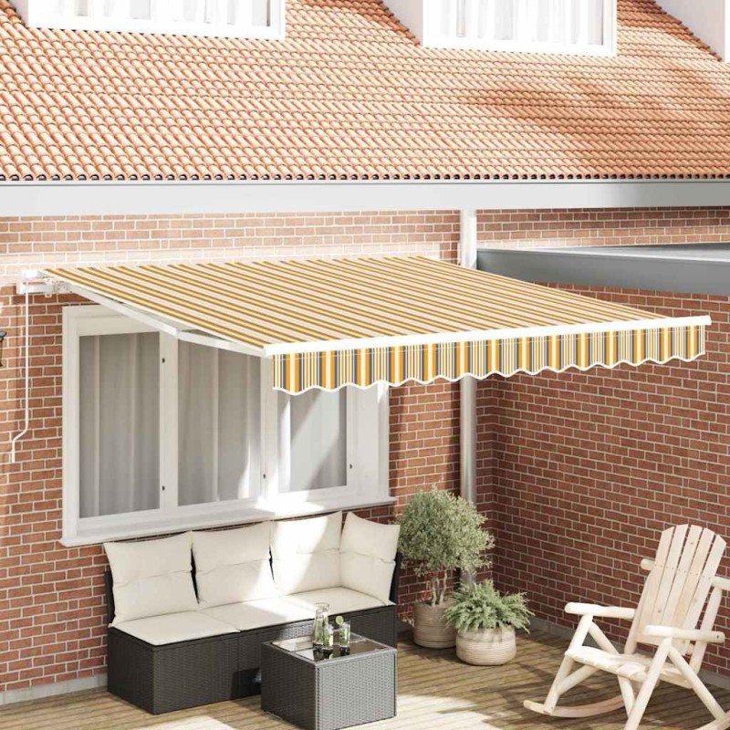 Auvent Rétractable Multicolore 350 x 250 cm 515857515857
