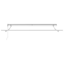 Auvent rétractable électrique Rouge et Blanc 350 x 250 cm 515873515873