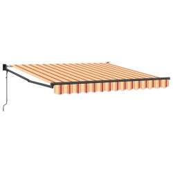 Auvent Jaune et Orange 350 x 250 x 165 cm Polyester 515877515877