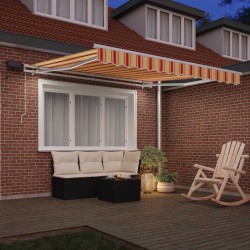 Auvent Rétractable avec 350 x 250 cm tissu 515879515879