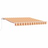Auvent Jaune et Orange 350 x 250 x 165 cm Polyester 515880515880
