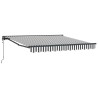 Cadre d'auvent Anthracite et blanc 350 x 250 cm 515888515888