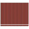 Auvent Rétractable orange et marron 350 x 250 cm 515890515890