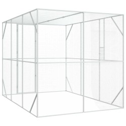 Cage pour oiseaux Anthracite 210 x 304 x 213 cm Acier galvanisé 515895515895