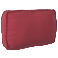 Set de coussins de palette 2 pcs Bordeaux Tissu Oxford 515897515897