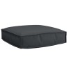 Set de coussins de palette 2 pcs Noir Tissu Oxford 515898515898