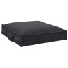 Set de coussins de palette 2 pcs Noir Tissu Oxford 515899515899