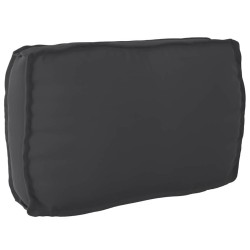 Set de coussins de palette 2 pcs Noir Tissu Oxford 515899515899