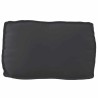 Set de coussins de palette 2 pcs Noir Tissu Oxford 515899515899