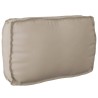 Set de coussins de palette 2 pcs Taupe Tissu Oxford 515900515900