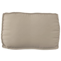 Set de coussins de palette 2 pcs Taupe Tissu Oxford 515900515900
