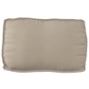 Set de coussins de palette 2 pcs Taupe Tissu Oxford 515900515900