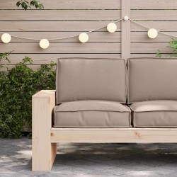 Set de coussins de palette 2 pcs Taupe Tissu Oxford 515902515902