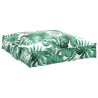 Set de coussins de palette Floral 2 pcs Motif Feuille Verte 515903515903