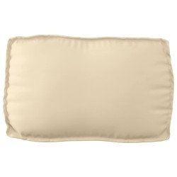 Set de coussins de palette 2 pcs Beige Tissu Oxford 515905515905