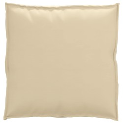 Set de coussins de palette 2 pcs Beige Tissu Oxford 515905515905