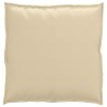 Set de coussins de palette 2 pcs Beige Tissu Oxford 515905515905