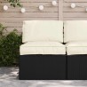 Set de coussins de palette 2 pcs Crème Tissu Oxford 515906515906