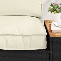 Set de coussins de palette 2 pcs Crème Tissu Oxford 515906515906