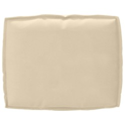 Set de coussins de palette 2 pcs Beige Tissu Oxford 515909515909